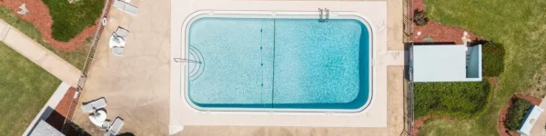 daytona harbour aerial of pool